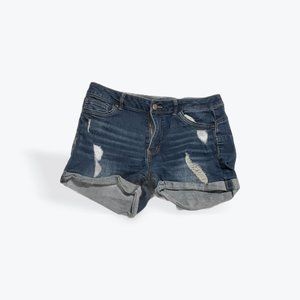 Wax Jean Shorts